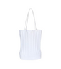 Pleat Bag - White / Small - Bags