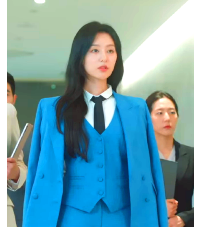 Queen of Tears Hong Hae-In (Kim Ji-won) Inspired Vest and Pants Set 001 - Outfit Sets