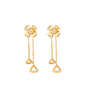 Queen of Tears Hong Hae - In (Kim Ji - won) Inspired Earrings 005 - ONE SIZE ONLY / Gold - Earrings