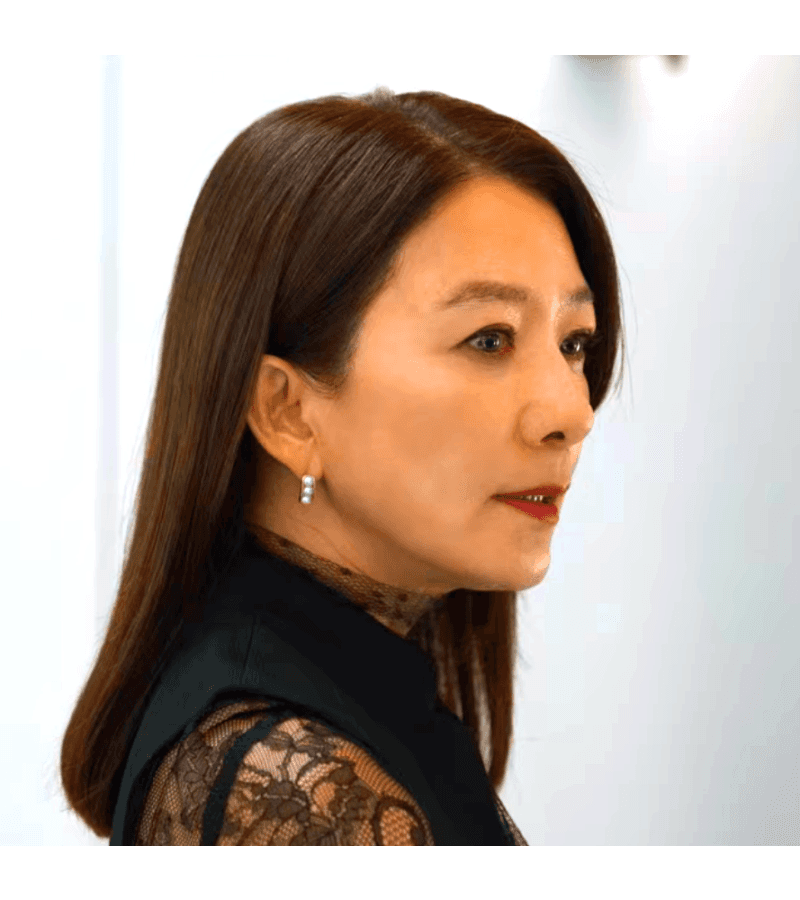 Queenmaker Hwang Do-Hee (Kim Hee-Ae) Inspired Earrings 004 - ONE SIZE ONLY / Rose Gold - Earrings