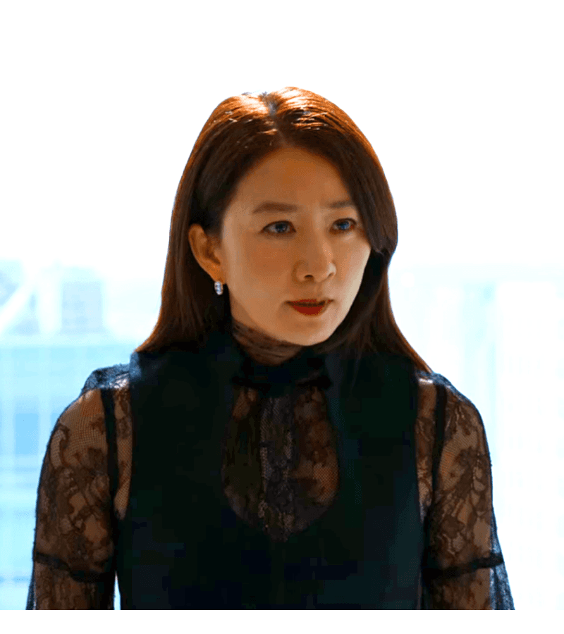 Queenmaker Hwang Do-Hee (Kim Hee-Ae) Inspired Earrings 004 - ONE SIZE ONLY / Rose Gold - Earrings