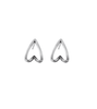 Queenmaker Hwang Do-Hee (Kim Hee-Ae) Inspired Earrings 002 - ONE SIZE ONLY / Silver - Earrings
