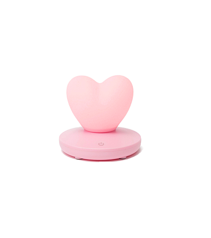 Robot Heart Lamp II - ONE SIZE ONLY / Pink / Heart Shape - Gifts