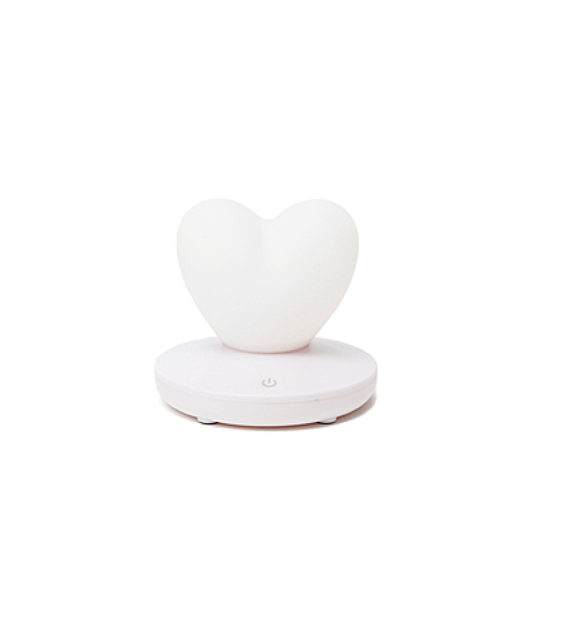 Robot Heart Lamp II - ONE SIZE ONLY / White / Heart Shape - Gifts