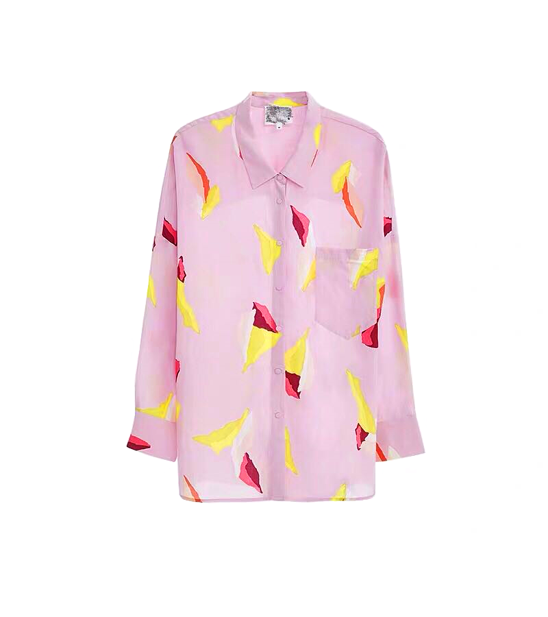 Search: WWW Im Soo Jung Inspired Blouse 001 - S / Pink - Tops