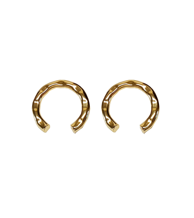 Search: WWW Lee Da Hee Inspired Earrings 002 - ONE SIZE ONLY / Gold - Earrings