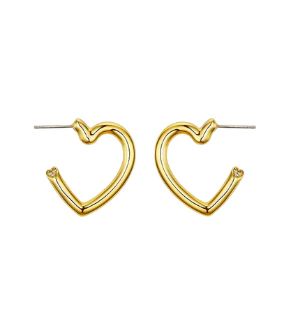 Search: WWW Lee Da Hee Inspired Earrings 017 - ONE SIZE ONLY / Gold - Earrings