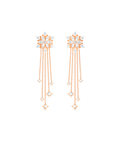 Sell Your Haunted House / Daebak Real Estate Hong Ji-A (Jang Na-ra) Inspired Earrings 006 - ONE SIZE ONLY / Rose Gold - Earrings