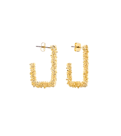 Sell Your Haunted House / Daebak Real Estate Hong Ji-A (Jang Na-ra) Inspired Earrings 012 - ONE SIZE ONLY / Gold - Earrings