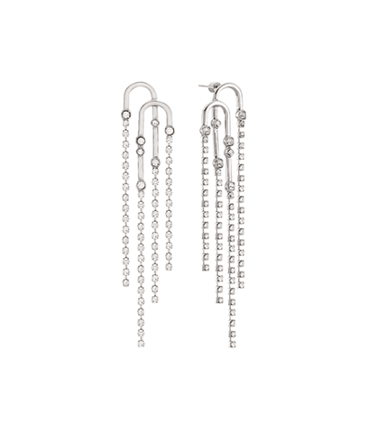 Sell Your Haunted House / Daebak Real Estate Hong Ji-A (Jang Na-ra) Inspired Earrings 014 - ONE SIZE ONLY / Silver - Earrings