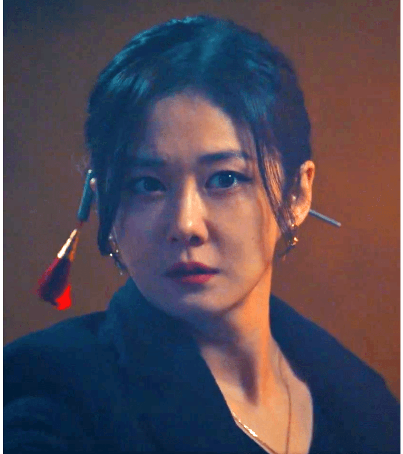 Sell Your Haunted House / Daebak Real Estate Hong Ji-A (Jang Na-ra) Inspired Hair Accessory 001 - ONE SIZE ONLY / Silver - Hair Accessories