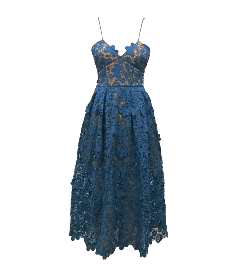Single’s Inferno 2 Shin Seul-ki Inspired Dress 005 - XS (UK Size 4) / Blue - Dresses