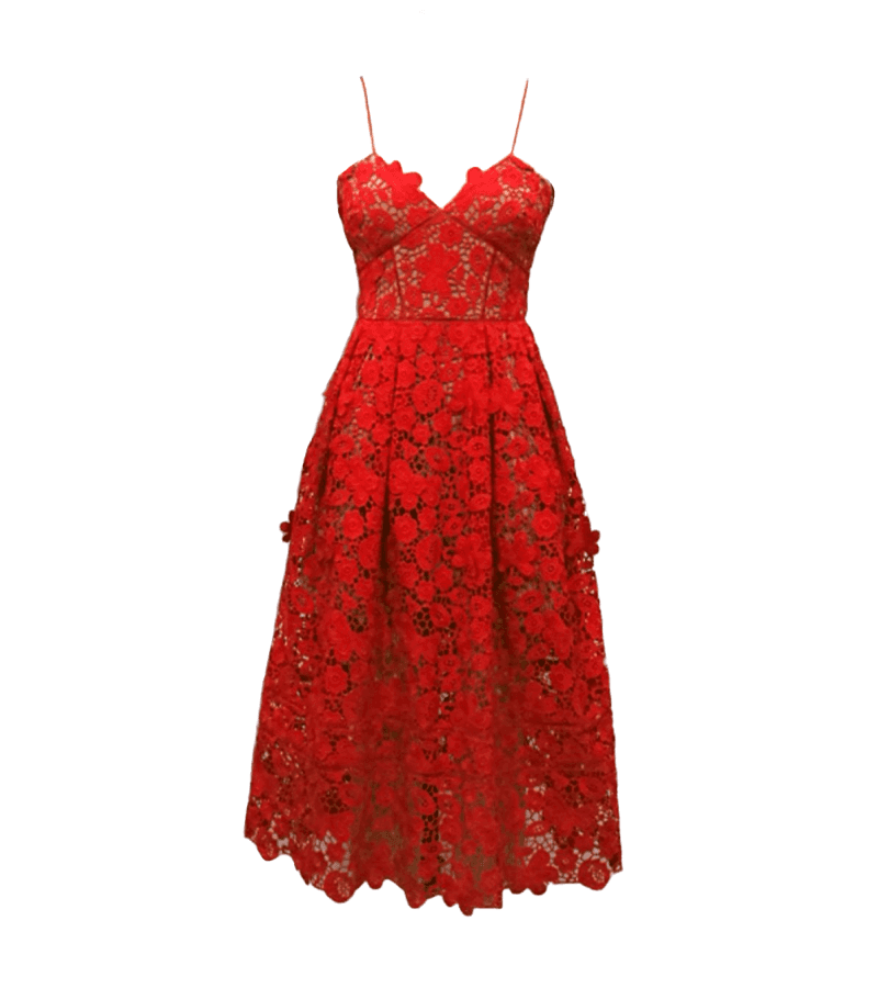 Single’s Inferno 2 Shin Seul-ki Inspired Dress 005 - XS (UK Size 4) / Red - Dresses