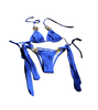 Single’s Inferno 3 Inspired Bikini 003 - Asian Petite Size S (Normal Size XS) / Blue - Swimsuits