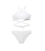 Single’s Inferno 3 An Min-young Inspired Bikini 003 - Asian Petite Size M (Normal Size S) / White - Swimsuits