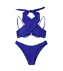 Single’s Inferno 3 Choi Hye-seon Inspired Bikini 001 - S / Blue - Swimsuits