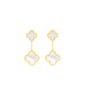 Single’s Inferno Song Ji-a Inspired Earrings 001 - ONE SIZE ONLY / Gold - Earrings