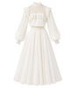 Spooky In Love Cheon Yeo-ri (Park Eun-bin) Inspired Dress 003 - Asian Petite Size S (Normal Size XS) / White - Dresses
