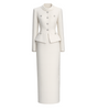 Spooky In Love Cheon Yeo-ri (Park Eun-bin) Inspired Dress 004 - Asian Petite Size S (Normal Size XS) / White - Dresses