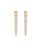 Spooky In Love Cheon Yeo-ri (Park Eun-bin) Inspired Earrings 003 - ONE SIZE ONLY / Rose Gold - Earrings