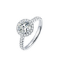 Spooky In Love Cheon Yeo-ri (Park Eun-bin) Inspired Ring 001 - Silver / 0.5 CARAT SYNTHENTIC DIAMOND SIZE - Rings