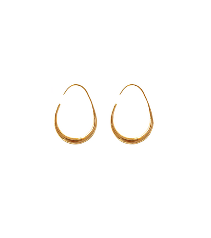 Start Up Kang Han-na Inspired Earrings 006 - ONE SIZE ONLY / Gold - Earrings