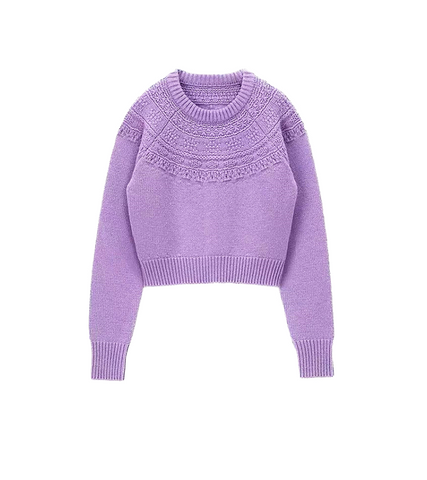 Start Up Suzy (Bae Suzy) Inspired Sweater 002 - S / Purple / Produced only in a week’s time - Sweaters