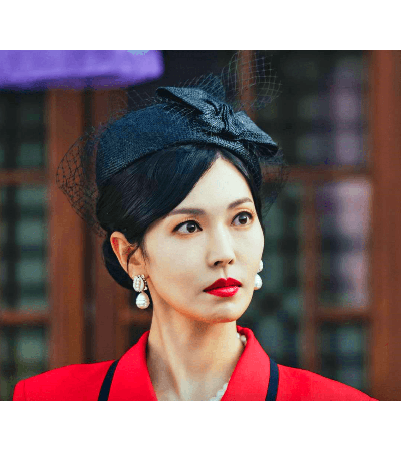 Tale of The Nine Tailed 1938 Ryu Hong-Joo (Kim So-Yeon) Inspired Hat 001 - DIAMETER (54 CM - 57 CM) / Black - Hats