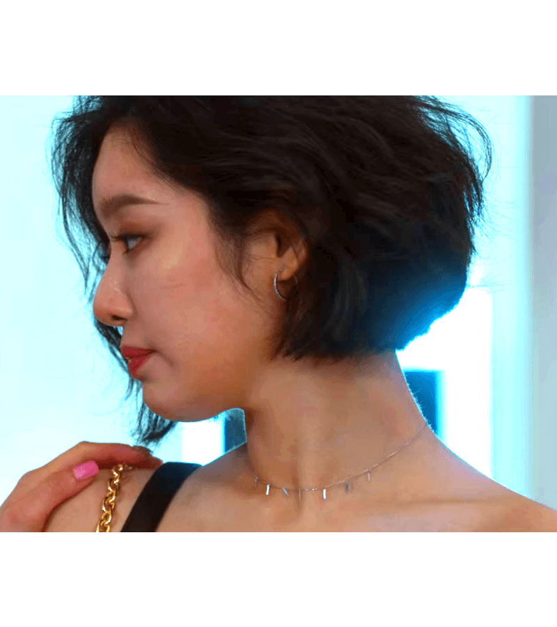 The Glory Choi Hye-Jeong (Cha Joo-Young) Inspired Necklace 001 - ONE SIZE ONLY / Silver - Necklaces