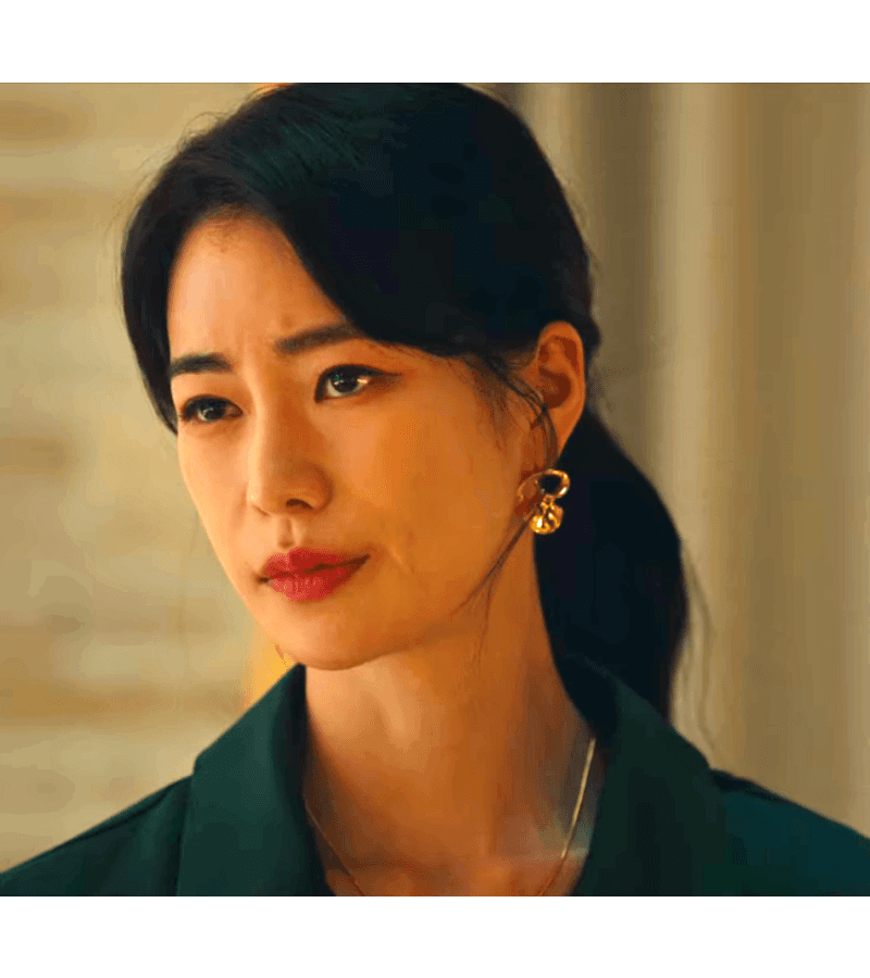 The Glory Park Yeon-Jin (Lim Ji-Yeon) Inspired Earrings 002 - ONE SIZE ONLY / Gold - Accessories