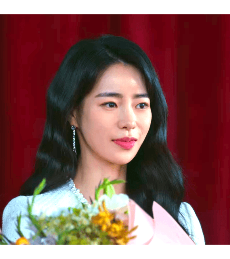 The Glory Park Yeon-Jin (Lim Ji-Yeon) Inspired Earrings 003 - ONE SIZE ONLY / Silver - Earrings