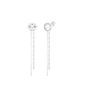 The Glory Park Yeon-Jin (Lim Ji-Yeon) Inspired Earrings 003 - ONE SIZE ONLY / Silver - Earrings