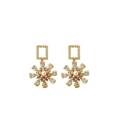 The Glory Park Yeon-Jin (Lim Ji-Yeon) Inspired Earrings 007 - ONE SIZE ONLY / Gold - Earrings