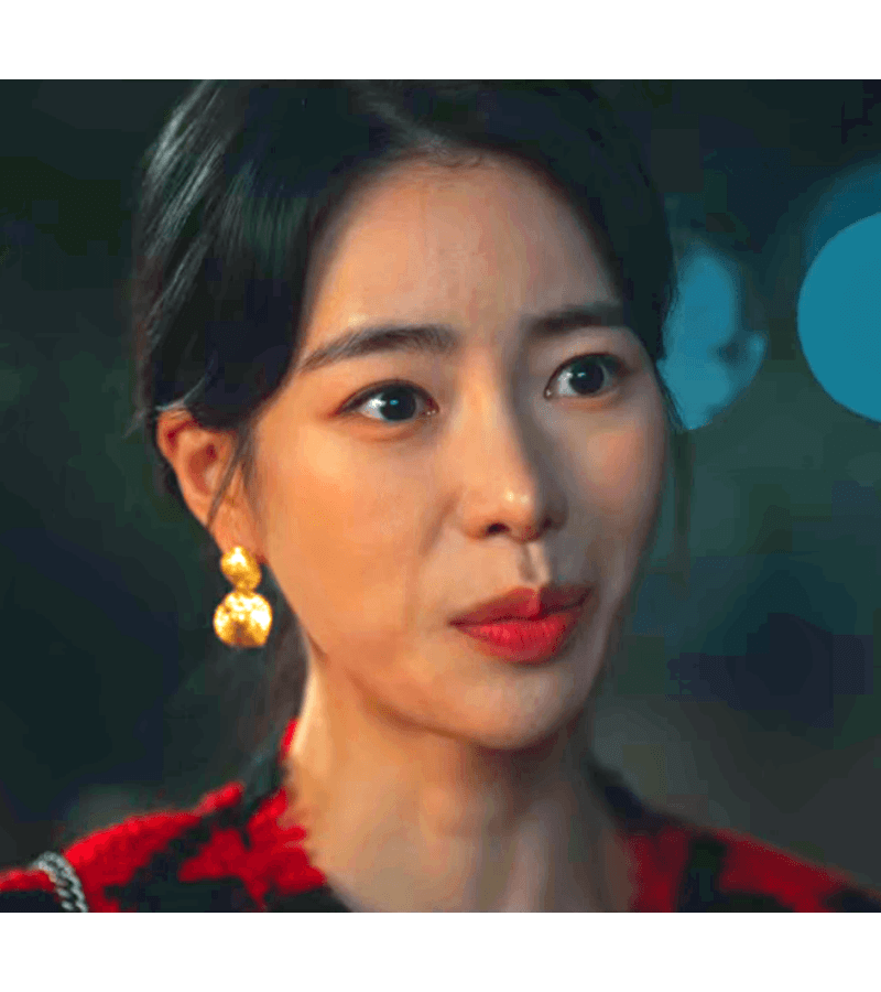 The Glory Park Yeon-Jin (Lim Ji-Yeon) Inspired Earrings 010 - ONE SIZE ONLY / Gold - Earrings