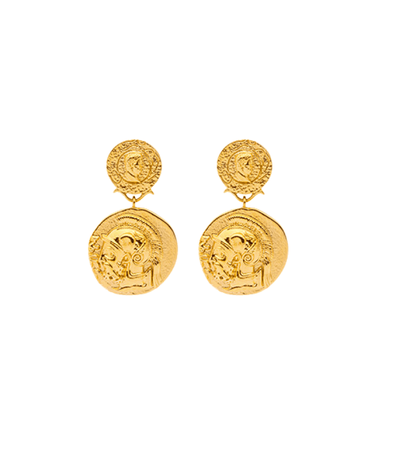 The Glory Park Yeon-Jin (Lim Ji-Yeon) Inspired Earrings 010 - ONE SIZE ONLY / Gold - Earrings