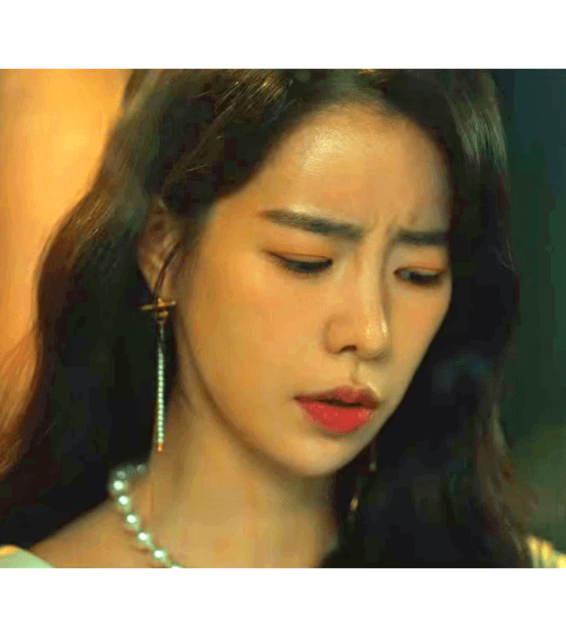 The Glory Park Yeon-Jin (Lim Ji-Yeon) Inspired Earrings 011 - ONE SIZE ONLY / Gold - Earrings