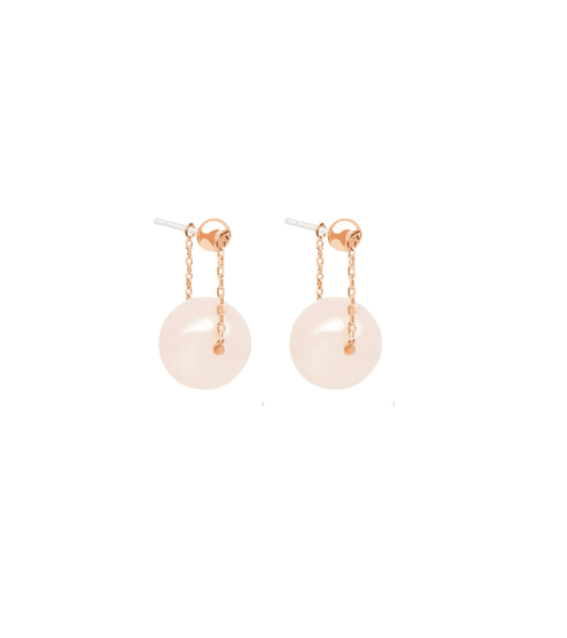 The Glory Park Yeon-Jin (Lim Ji-Yeon) Inspired Earrings 012 - ONE SIZE ONLY / Rose Gold - Earrings