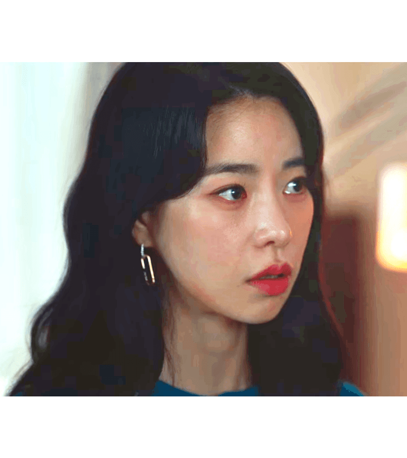 The Glory Park Yeon-Jin (Lim Ji-Yeon) Inspired Earrings 013 - ONE SIZE ONLY / Rose Gold - Earrings