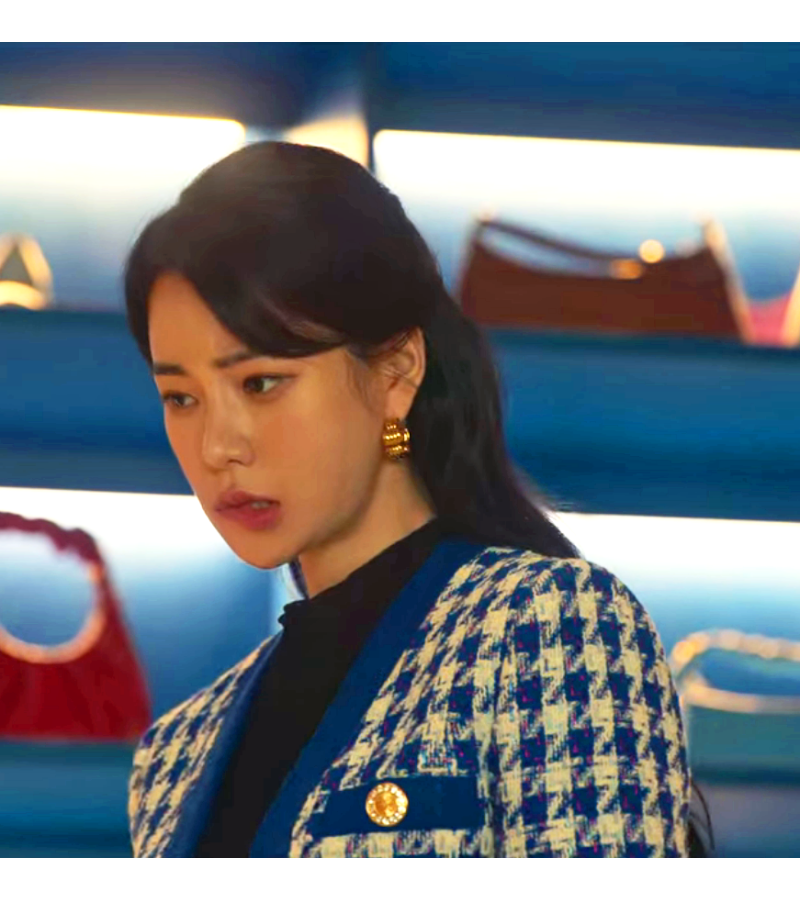 The Glory Park Yeon-Jin (Lim Ji-Yeon) Inspired Earrings 015 - ONE SIZE ONLY / Gold - Earrings