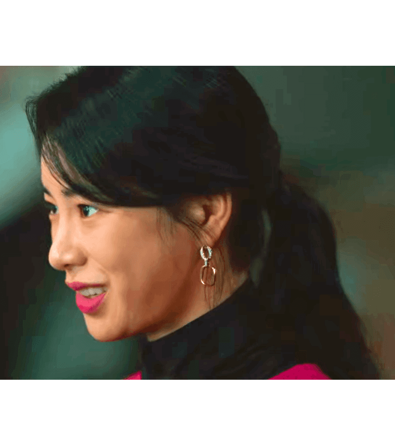 The Glory Park Yeon-Jin (Lim Ji-Yeon) Inspired Earrings 016 - ONE SIZE ONLY / Rose Gold - Earrings