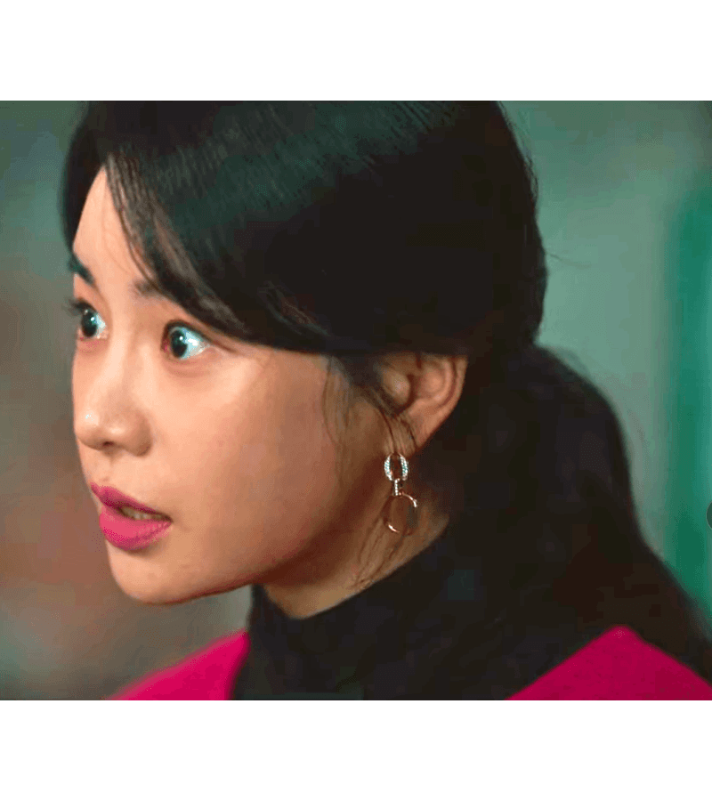 The Glory Park Yeon-Jin (Lim Ji-Yeon) Inspired Earrings 016 - ONE SIZE ONLY / Rose Gold - Earrings