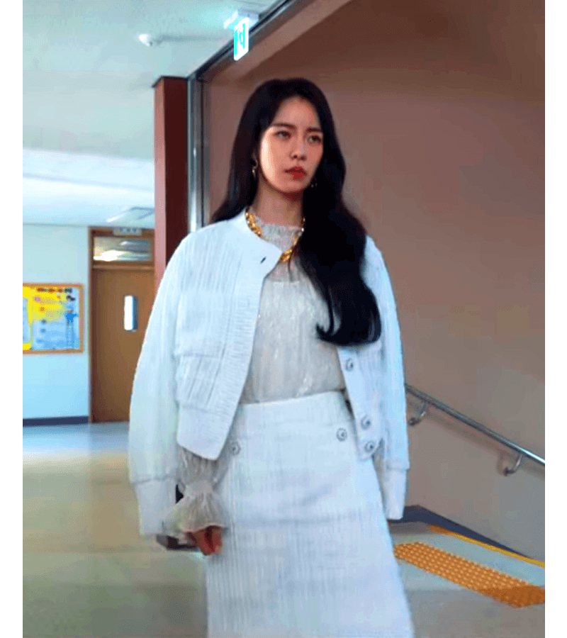 The Glory Park Yeon-Jin (Lim Ji-Yeon) Inspired Top and Skirt Set 001 - Outfit Sets