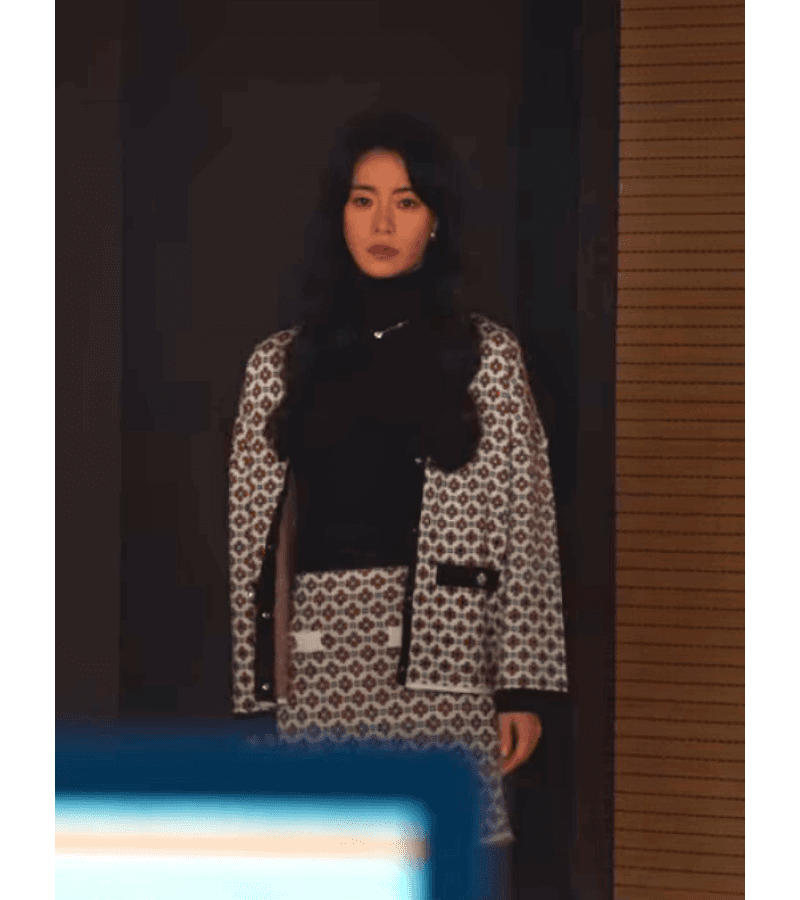 The Glory Park Yeon-Jin (Lim Ji-Yeon) Inspired Top and Skirt Set 004 - Outfit Sets