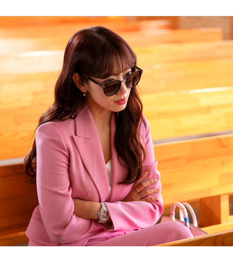 The Judge from Hell Kang Bit-na (Park Shin Hye) Inspired Sunglasses 001 - ONE SIZE ONLY / Black - Sunglasses