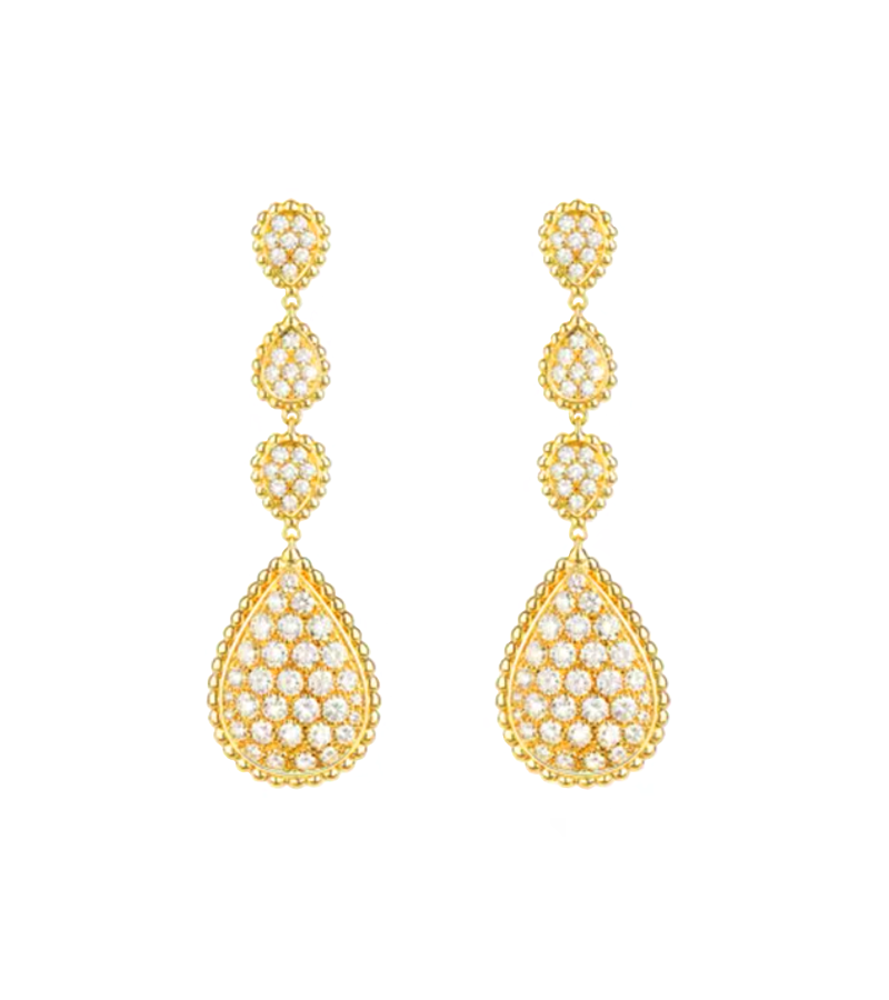 The King: Eternal Monarch Jung Eun-chae Inspired Earrings 010 - ONE SIZE ONLY / Gold - Earrings