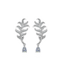 The King: Eternal Monarch Kim Go-eun Inspired Earrings 003 - ONE SIZE ONLY / Silver - Earrings