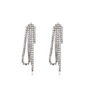 The King: Eternal Monarch Kim Go-eun Inspired Earrings 008 - ONE SIZE ONLY / Silver - Earrings