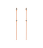 The King: Eternal Monarch Kim Go-eun Inspired Earrings 009 - ONE SIZE ONLY / Rose Gold - Earrings