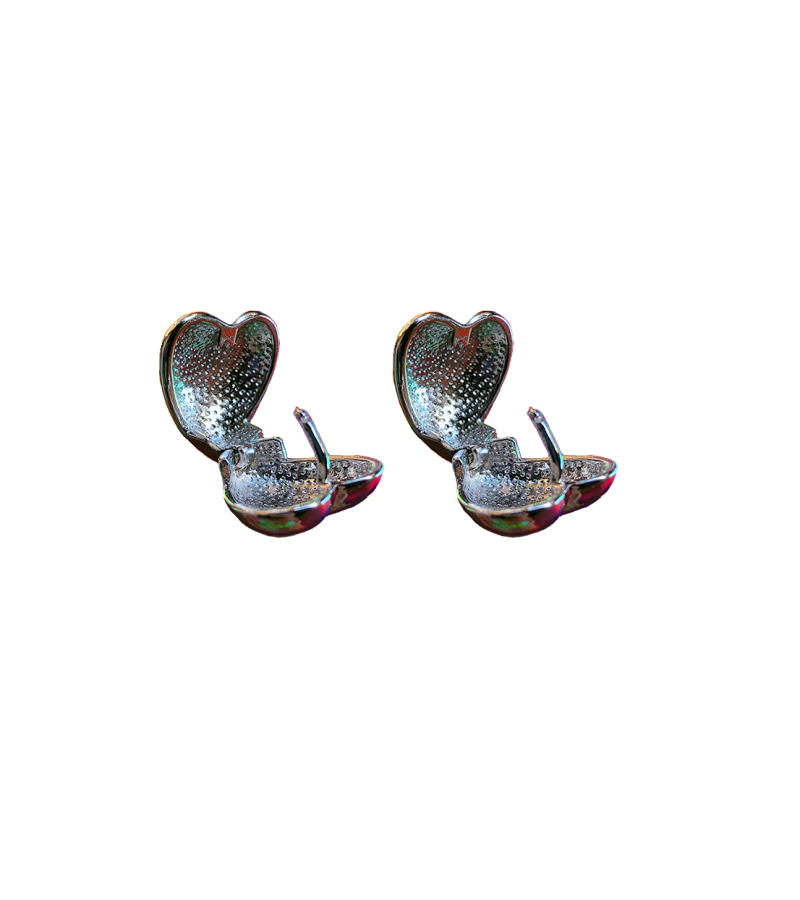 The King: Eternal Monarch Kim Go-eun Inspired Earrings 013 - ONE SIZE ONLY / Silver - Earrings