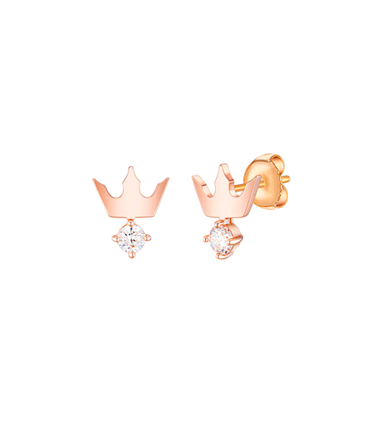 The King: Eternal Monarch Kim Go-eun Inspired Earrings 017 - ONE SIZE ONLY / Gold - Earrings